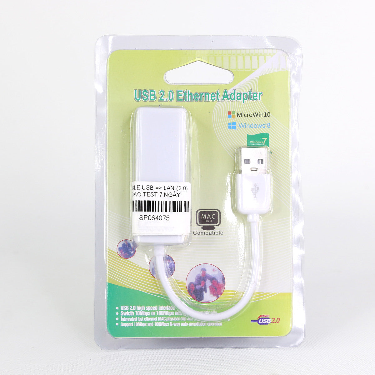 CÁP CHUYỂN USB 2.0 SANG CỔNG LAN