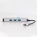 CỔNG CHUYỂN HYPERDRIVE HDMI 4K 6 in 1 USB-C HUB (HD233B - SILVER) BH12T