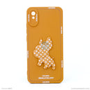 Ốp lưng MI 9A dẻo màu hình gấu nổi