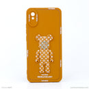 Ốp lưng MI 9A dẻo màu hình gấu nổi