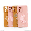 Ốp lưng OPPO A16 dẻo màu hình gấu nổi