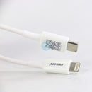 CÁP SẠC PISEN TYPE C => LIGHTING 3A 1M (CL-PD-1000) BH12T