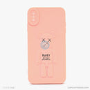 Ốp lưng IPHONE XS MAX gấu nổi đứng BABY silicon màu