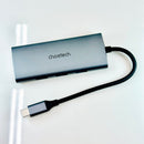 Hub chuyển type C to 1x type C , 1x HDMI , 3x usb 3.0, 1x TF, 1x SD CHOETECH M19 bh03t