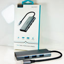 Hub chuyển type C to 1x type C , 1x HDMI , 3x usb 3.0, 1x TF, 1x SD CHOETECH M19 bh03t