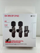 Mic thu âm LIGHTNING + TYPE C - 2 mic  BFK12 bh01t