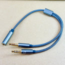 Jack chuyển Audio PC to 3.5mm 0.25 mét ESSAGER EYPS35-TLBOG bh03t