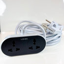 Ổ cấm điện 2500w 5 mét 2 cổng EU  LDNIO SC2018 bh03t