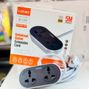 Ổ cấm điện 2500w 5 mét 2 cổng EU  LDNIO SC2018 bh03t