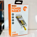 Pin sạc dự phòng 20000mah sạc nhanh có dây SYC S144 bh01t