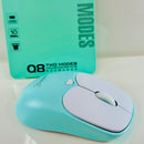 Chuột không dây " bluetooth + USB 2.4GHZ " DEIOG Q8 bh03t