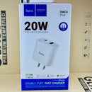 Cóc sạc usb A + type C 20w HOCO DMC5 PLUS bh01t