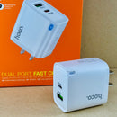 Cóc sạc usb A + type C 20w HOCO DMC9 bh01t