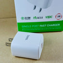 Cóc sạc usb A 22.5w HOCO DMC5 MAX bh01t