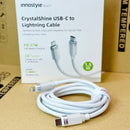 Cáp sạc type C to lightning 1.5 mét 27W INNOSTYLE  SCL150WHT bh12t