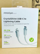 Cáp sạc type C to lightning 1.5 mét 27W INNOSTYLE  SCL150WHT bh12t