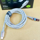 Cáp sạc type C to type C 1.5 mét màu trắng 60W INNOSTYLE POWERFLEX ICC150ALSLV bh12t