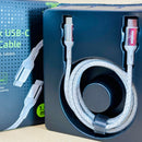 Cáp sạc type C to type C 1.5 mét màu trắng 60W INNOSTYLE POWERFLEX ICC150ALSLV bh12t