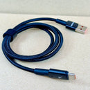 Cáp sạc usb A to type C 7A 100W 1 mét ESSAGER EXC7A-CG01-P CG03-P bh03t