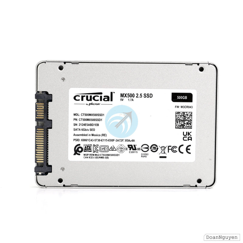 SSD SATA 2.5 CRUCIAL - 500G - bh36t