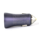 CỐC SẠC Ô TÔ 1 USB A, 1 TYPE C BASEUS (CCJD) BH03T ĐIỀU KIỆN CÒN ĐỦ BAO BÌ