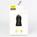 CỐC SẠC Ô TÔ 2 CỔNG USB A BASEUS (CCALL-GB01) BH03T ĐIỀU KIỆN CÒN ĐỦ BAO BÌ