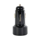 Cốc sạc Ô TÔ 45W usb A x 1 + type C x 1 BASEUS (CCMLC20C-01) bh03t