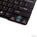 Key Sony SVE14 đỏ đen/vàng đen cáp thẳng SVE13