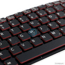 Key Sony SVE14 đỏ đen/vàng đen cáp thẳng SVE13