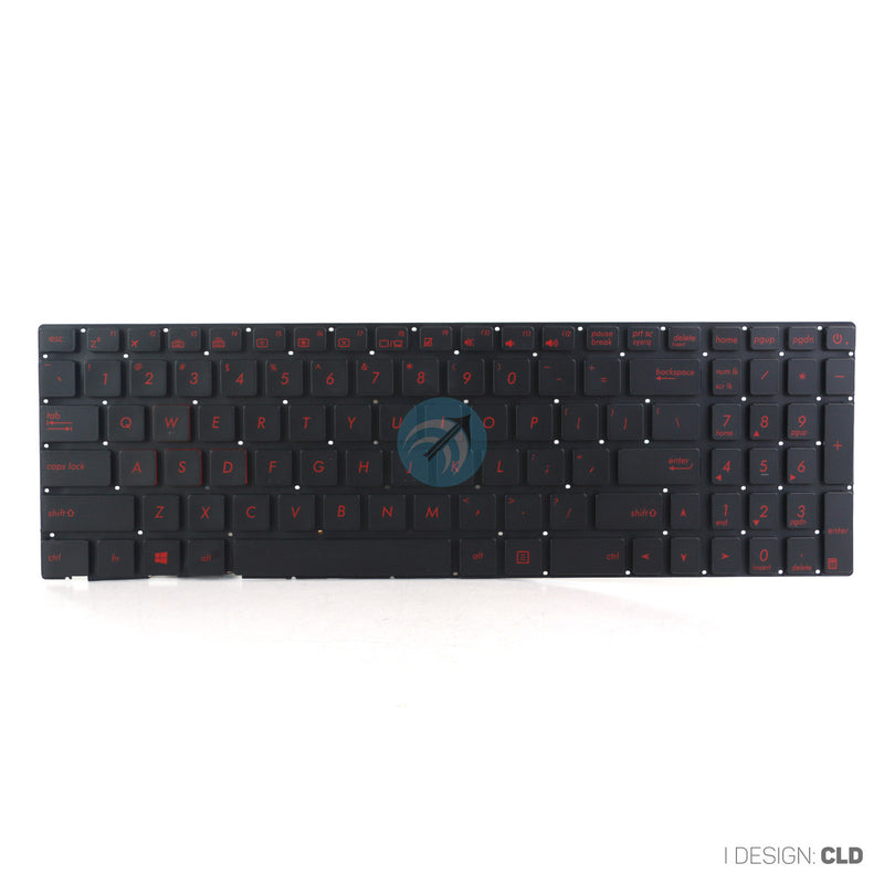 Bàn phím ASUS ROG GL552 GL552JX GL552VW GL552VX G552V G552VW G552VX FZ50JX GL752VW GL742VW GL551 G551 G551JK G551JM G551JW G551JX Màu Bạc - bh06t