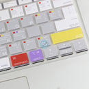 MIẾNG LÓT PHÍM/ PHỦ PHÍM MACBOOK AIR 13"/ RETINA 13"/ 15" JCPAL VERSKIN LEARN GREY JCP2050