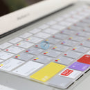 MIẾNG LÓT PHÍM/ PHỦ PHÍM MACBOOK AIR 13"/ RETINA 13"/ 15" JCPAL VERSKIN LEARN GREY JCP2050