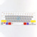 MIẾNG LÓT PHÍM/ PHỦ PHÍM MACBOOK AIR 13"/ RETINA 13"/ 15" JCPAL VERSKIN LEARN GREY JCP2050