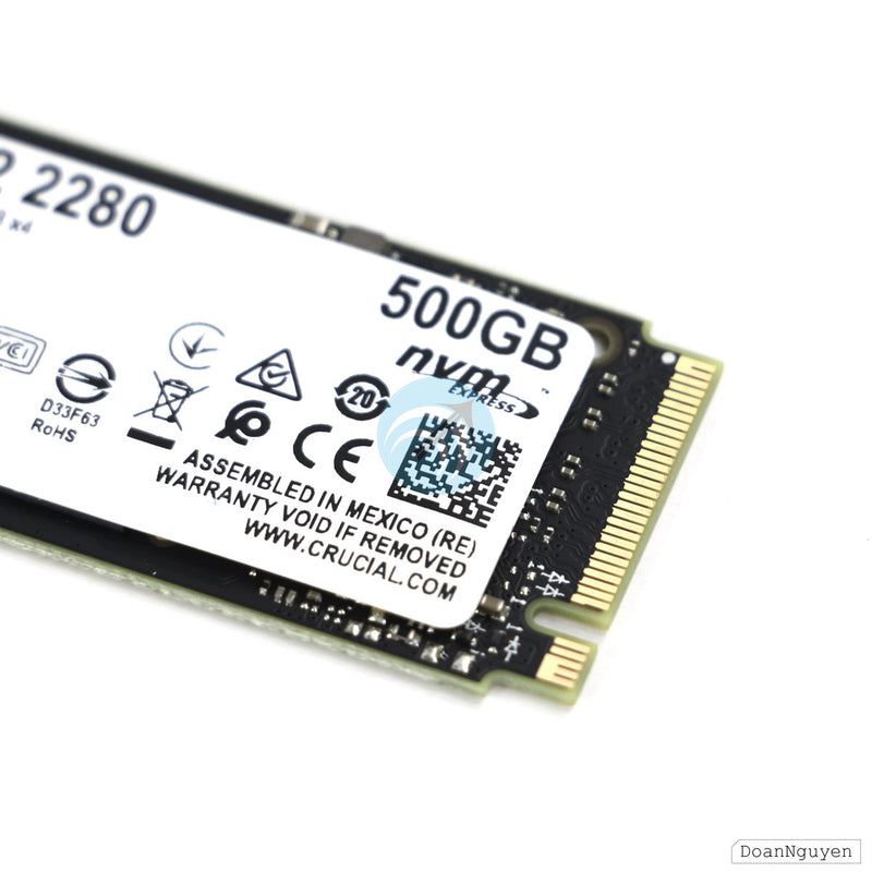 SSD CRUCIAL - MICRON 2200 M.2 NVME 500GB MTFDHBA256TCK bh36t