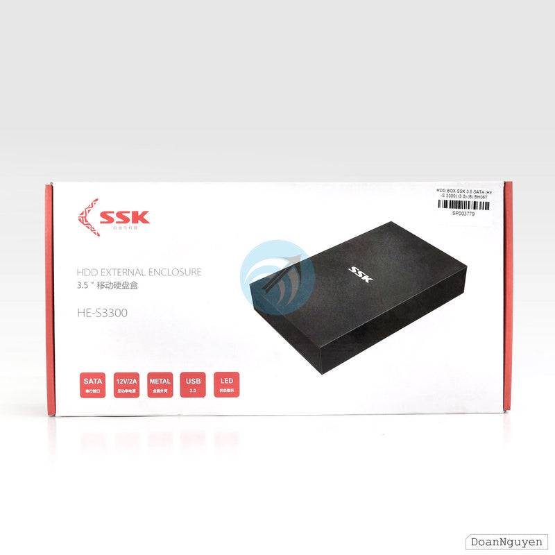 HDD BOX SSK 3.5 SATA (HE-S 3300) (3.0) (B) BH06T