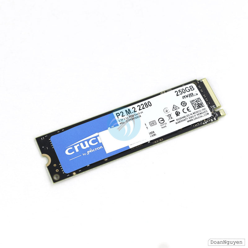 SSD CRUCIAL - MICRON 2200 M.2 NVME 250GB bh36t