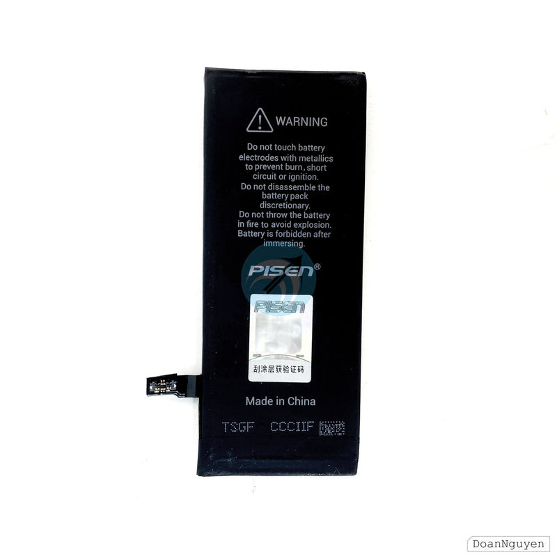 PIN ĐIỆN THOẠI IPHONE 6G DUNG LƯỢNG CHUẨN 3.82V 1810mah (PISEN) BH12T