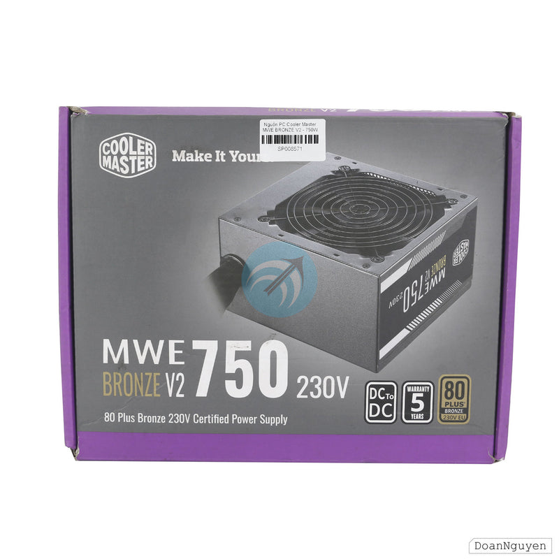 Nguồn PC Cooler Master MWE BRONZE V2 - 750W BH12T