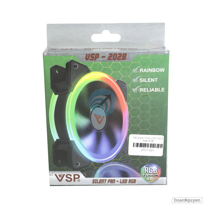 Fan Case 12cm VSP V202B Auto RGB