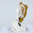 QUẠT CẦM TAY + KẸP BÀN HÌNH Q51