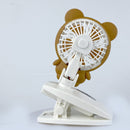 QUẠT CẦM TAY + KẸP BÀN HÌNH Q51