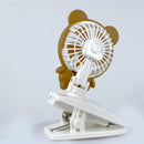 QUẠT CẦM TAY + KẸP BÀN HÌNH Q51