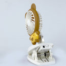 QUẠT CẦM TAY + KẸP BÀN HÌNH Q51