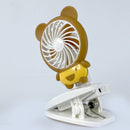 QUẠT CẦM TAY + KẸP BÀN HÌNH Q51