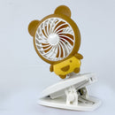 QUẠT CẦM TAY + KẸP BÀN HÌNH Q51