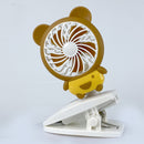 QUẠT CẦM TAY + KẸP BÀN HÌNH Q51