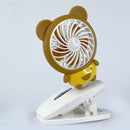 QUẠT CẦM TAY + KẸP BÀN HÌNH Q51