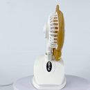 QUẠT CẦM TAY + KẸP BÀN HÌNH Q51