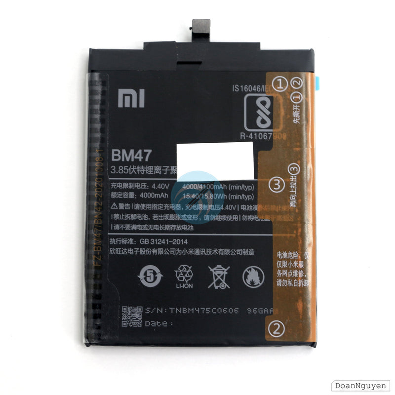 Pin điện thoại REDMI 4X XIAOMI REDMI 3 BM47 bh01t