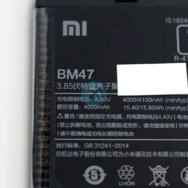 Pin điện thoại REDMI 4X XIAOMI REDMI 3 BM47 bh01t